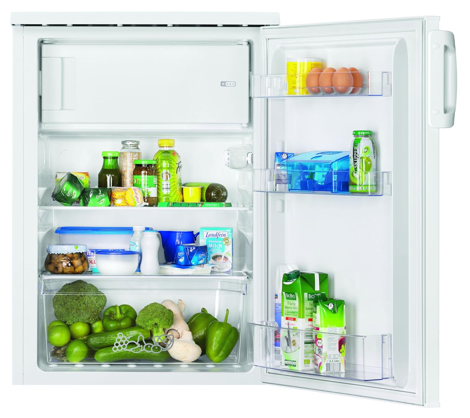 Zanussi ZRG14801WA - Nevera combi (Independiente, Color blanco ...