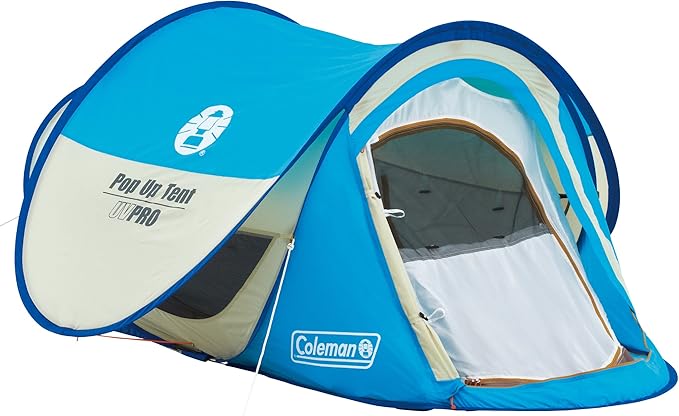 Amazon コールマン ポップアップテント スカイブルー 1人用 コールマン Coleman テント本体