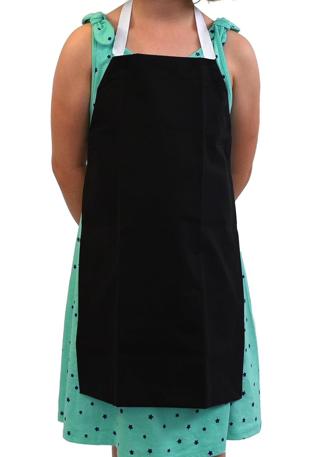 Black Rubber Apron Bib, Extra Small (15" W, 22" L) Eisco Labs Amazon