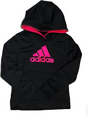 girls pink adidas hoodie