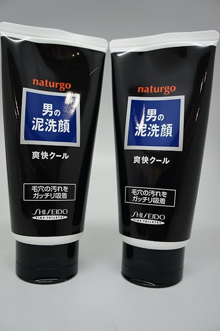 Amazon エフティ資生堂 ナチュルゴ メンズクレイ洗顔フォーム 黒 １３０ｇ ３個セット 洗顔フォーム 通販