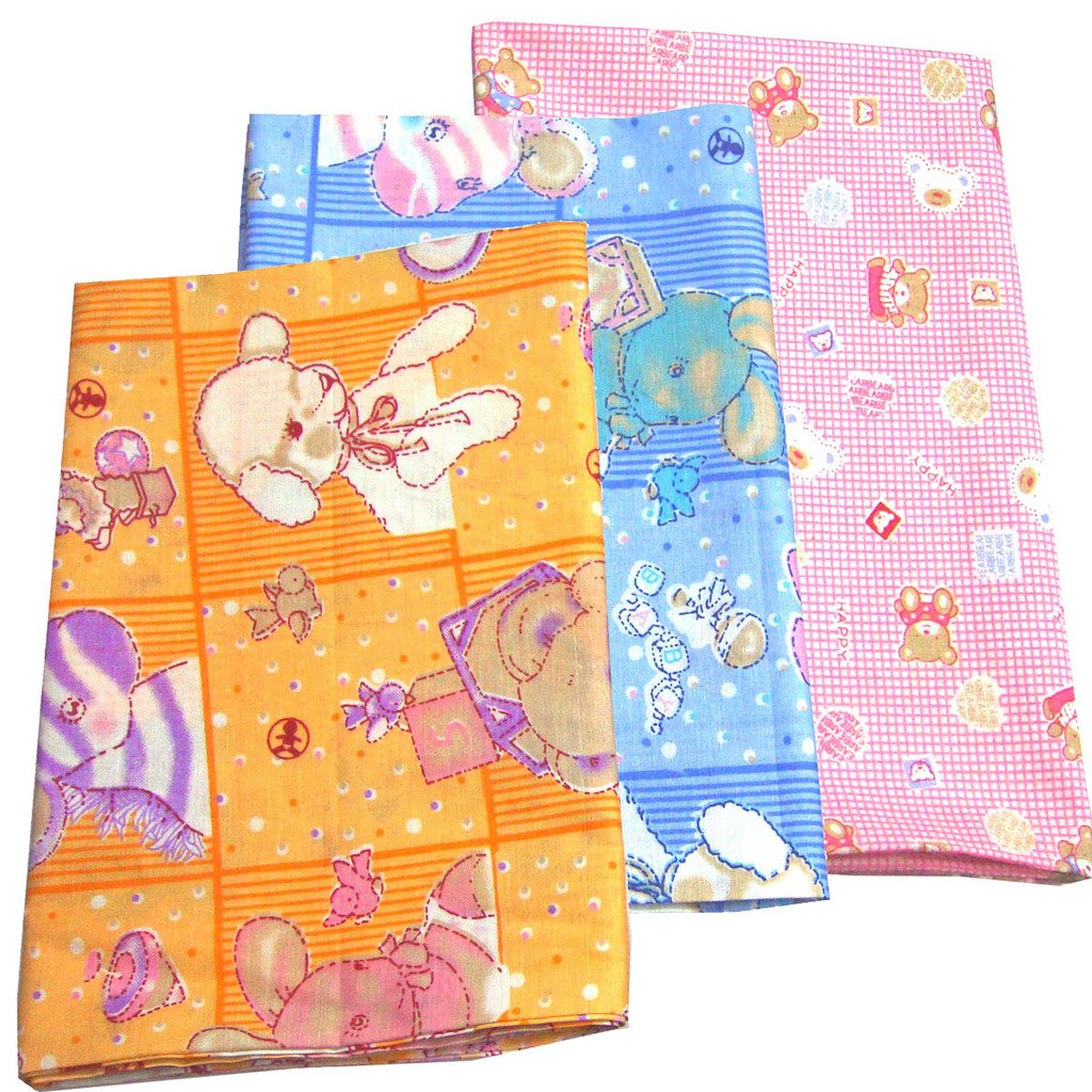 Buy Baby Basics Cotton Wrappers (Multicolour) 3 Pieces Online at Low