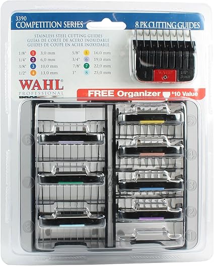 wahl stainless steel comb attachment set