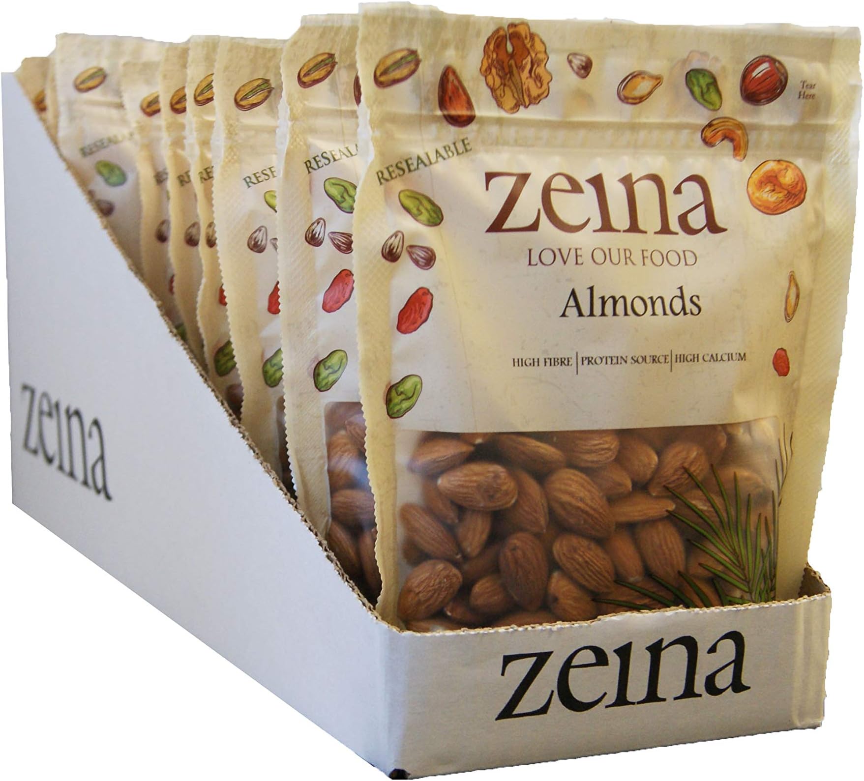 Zeina Almonds (10 x 200)