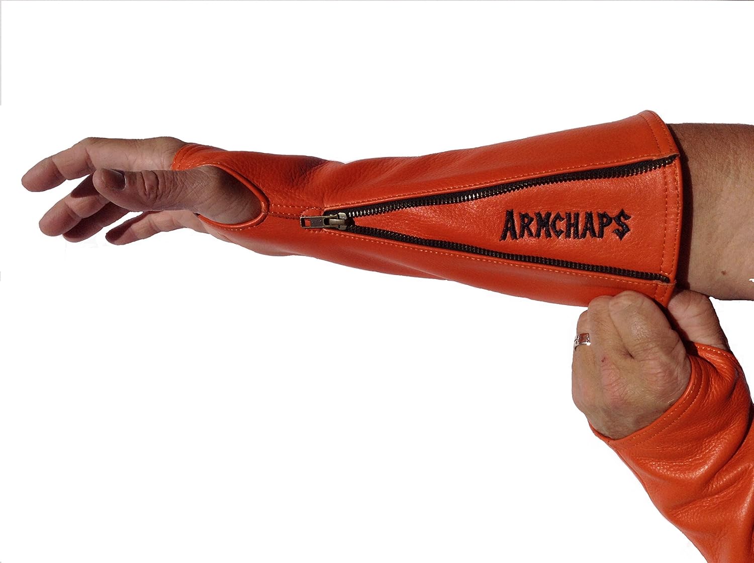 Arm Chaps Leather Protective Arm Guard Sleeves to Prevent Cuts