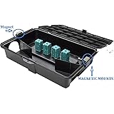 BAIT STATION WITHMAGNETIC MOUNTING (INCLUDED INTERNAL GLUE BOARD) OR USE POISON BLOCKS(POISON NOT INCLUDED) LOCKING PET SAFE-KID SAFE Reusable refillable large size Rodents Mouse Mice Rats Vole