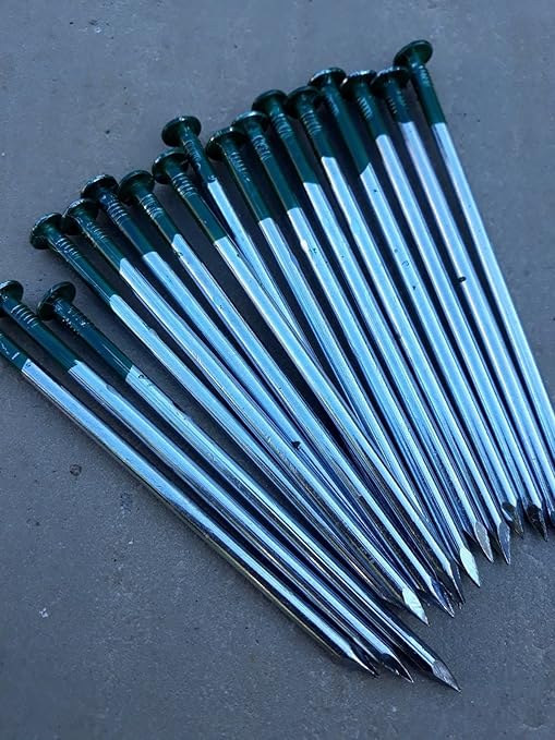 Artificial Grass Fixing Nails Turf Pins Metal Galvanised Pegs Staples