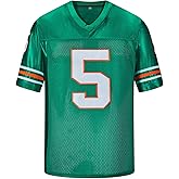 Ray Finkle Jerseys 5 Ace Ventura Pet Detective Jim Carrey Football Jersey for Men