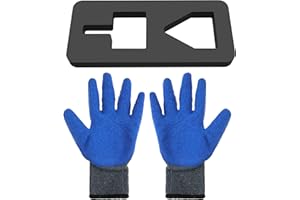 FRTZAL T Post Puller Plate -Heavy Duty Steel 13.3mm/0.54 Inch Thick T Post Puller - Use Chains,Tractor Accessories, S-Hooks, Jacks and Tractor Buckets to Pull Out The T-Post from The Ground