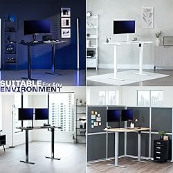 VIVO Electric 43 x 24 in Standing Desk, Memory