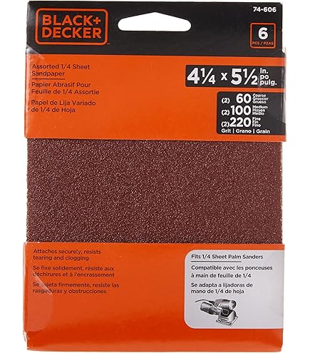 ProductionShop Lot De 100 Feuilles De Papier Abrasif De