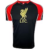 Youth Liverpool Black Training Jersey, Licensed Boy's Liverpool Shirt