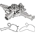 IRONTREE AW9379 Professional Water Pump Kit with Gasket Compatible with Chrysler Crossfire, Mercedes-Benz C240 C280 C320 E320 E430 E500 ML320 ML350 SLK320, 2.6L 2.8L 3.2L 3.7L 4.3L 5.0L V6 V8 Engine