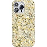 Casely iPhone 16 Pro Max Case | Boho Blooms | Golden Floral | Compatible with MagSafe | Classic Ultra Slim Design