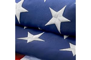 RANKENDREAM American Flags for Outside,3x5Ft American Flag Outdoor Heavy Duty, American Flag 3x5 Outdoor,Long Lasting American Flags for Outside,All Weather Brass Grommets US Flag with Embroidered Stars