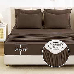 Litanika Super King Comforter Sets Brown - 7 Pieces