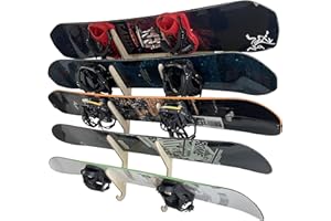 PRO BOARD RACKS THE LIFTY Snowboard Wall Rack (Holds 5)
