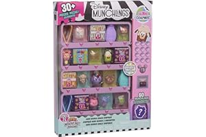 JUST PLAY Disney Munchlings Mini Munch Snack Surprise, Collectible Munchlings Figures, for Boys and Girls, Ages 3 and up