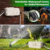 [Restmo] Weatherproof Electrical Box 2 Pack IP55 Almond 15x8.1x4.5cm view 5