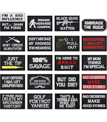 Goon Squad Morale Patch Ricamato 5,1 X 8,3 Cm - Toppa Tattica Con Gancio Per Uniformi, Airsoft E Accessori