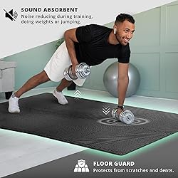 Gym Flooring Set - Interlocking EVA Soft Foam Floor