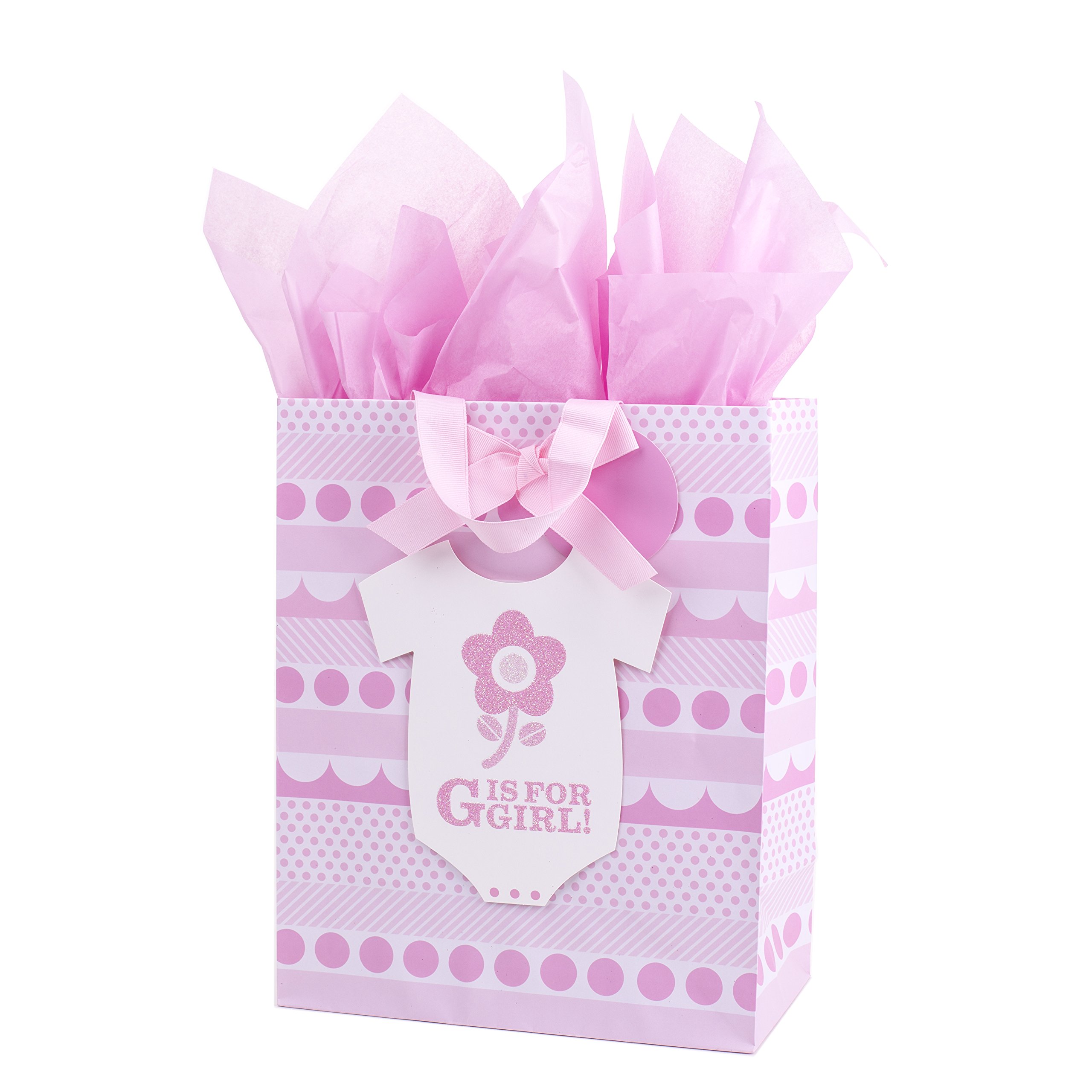 Hallmark 5WDB2052 Bag with Tissue, Paper, G is for Girl