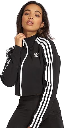 cropped adidas jacke