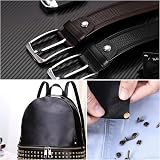 lzijun 360PCS Leather Rivets Kit with Hole Punch Pliers & Tools - 4 Colors view 7