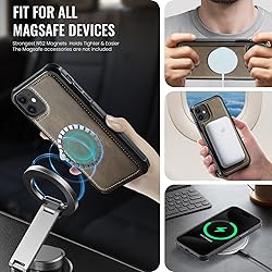 Usroom Compatible with Magsafe for iPhone 11 Wallet