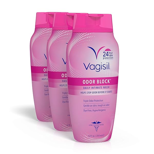 VAGISIL FEMININE WASH FOR INTIMATE AREA HYGIENE, ODOR...