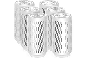Gazeer 6-Pack Humidifier Demineralization Cartridge Compatible with Dreo Humidifiers HM512S/612S, HM713, HM713S/813S, Prevents Hard Water Build-Up | Filters Mineral Deposits | Eliminate White Dust