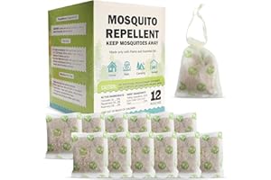 JARTC Mosquito Repellent Outdoor Patio - Mosquito Repellent Outdoor Powerful Indoor & Outdoor Protection - Mosquito Deterrent for Yard Camping 12 Pack, Green