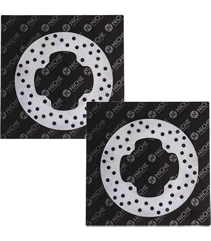 Rotor Disque De Frein Avant/Arrière 5250205 - Compatible Polaris Sportsman 550/850/1000 & Scrambler 850/1000 - Acier Inox SUS420 Haute Résistance