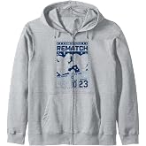 Family Guy The Giant Chicken Vs Peter Griffin Chest Poster Zip Hoodie