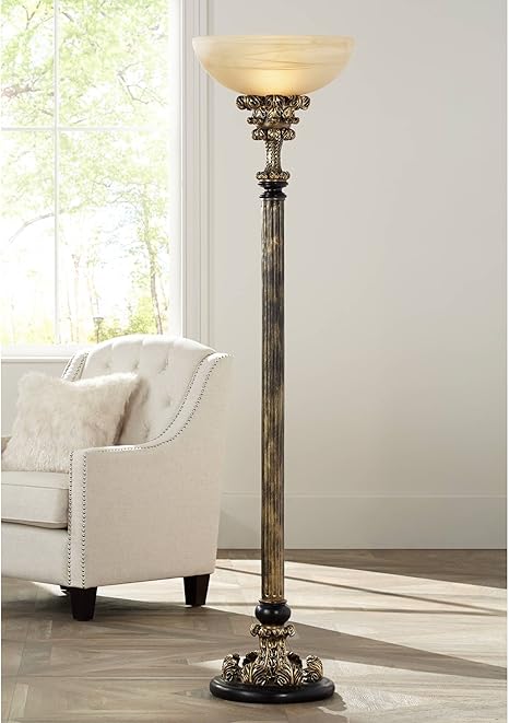 Florencio Traditional Torchiere Lamp 