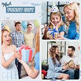 TBGENIUS Shark Blanket Onesie Adults Shark Hoodie Cozy Fleece Costume view 8
