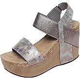 Pierre Dumas Women's Hester-1 Wedge Sandals