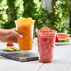 GUSTO [20 oz. - 100 Pack] Crystal PET Clear Plastic