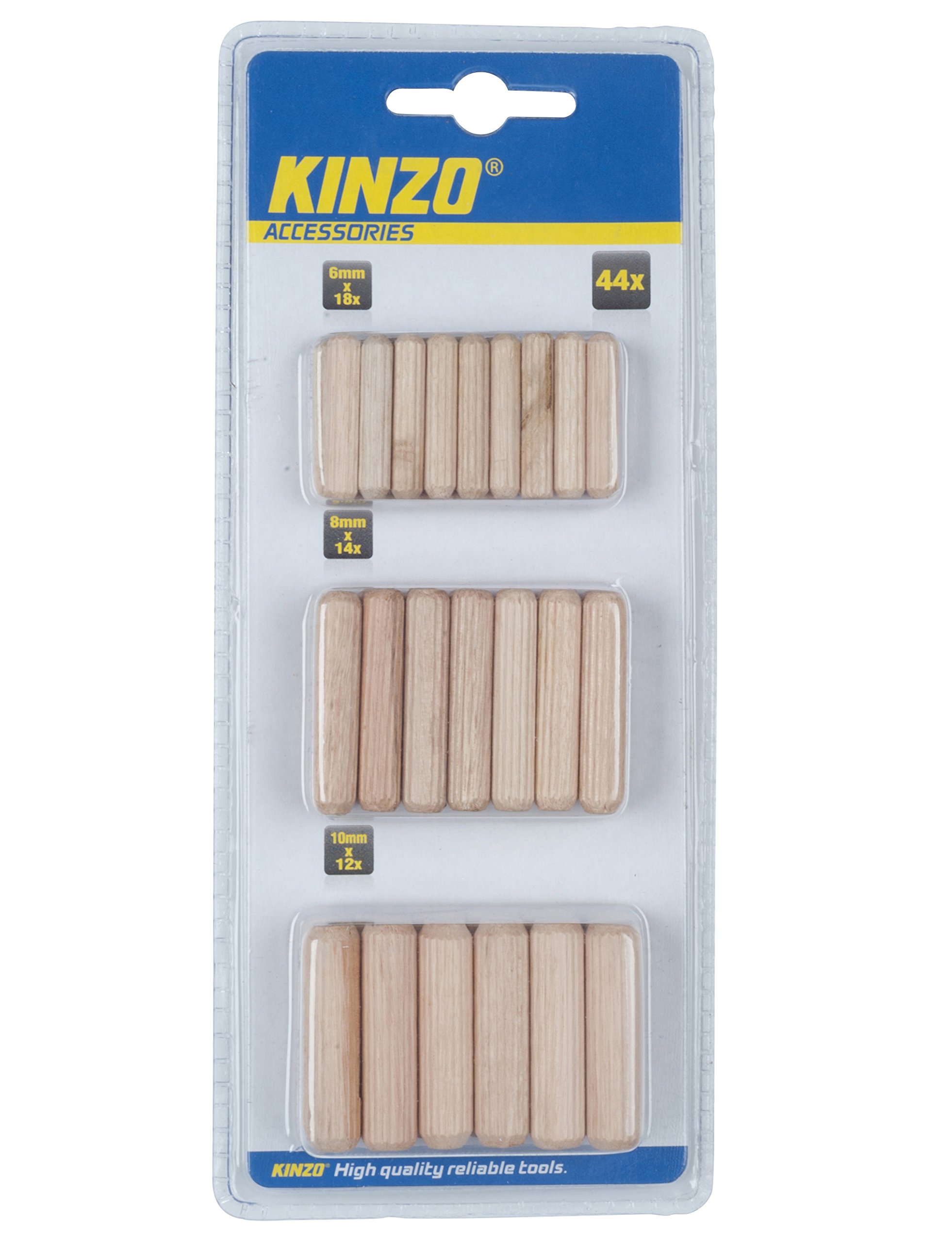 KINZO Wood Working Set 44 Pieces, 54412, WD