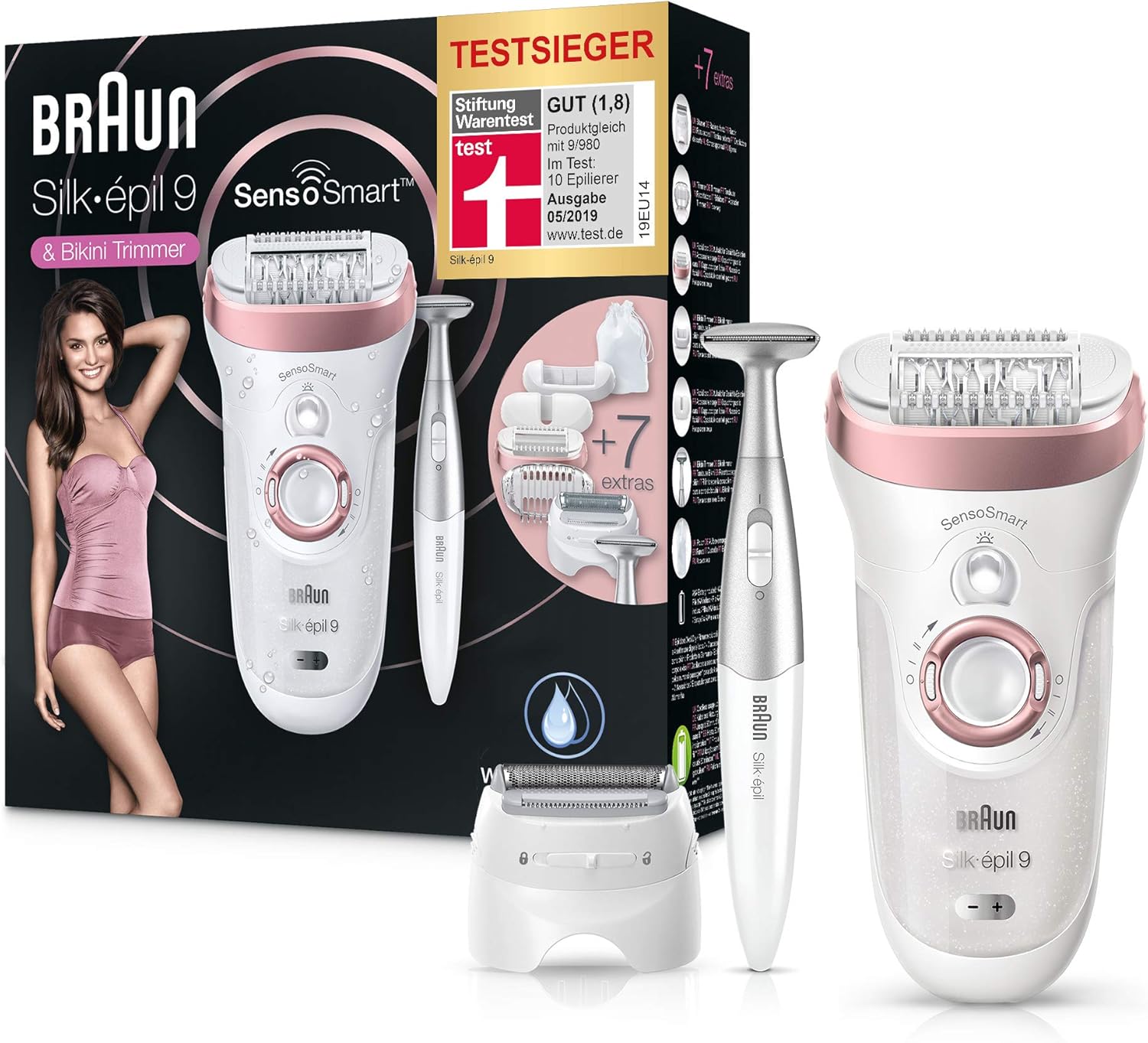 Braun Silk-épil 9 9-890 SkinSpa SensoSmart