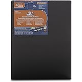 Elmer's Foam Boards, 11 x 14 Inches, Black/Black Core, 4-Count (950024)