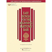 Easy Songs for the Beginning Baritone/Bass (Easy Songs for Beginning Singers) book cover