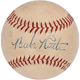 Babe Ruth Single Signed Baseball One Of The Finest In The World PSA DNA COA - Autographed Baseballs