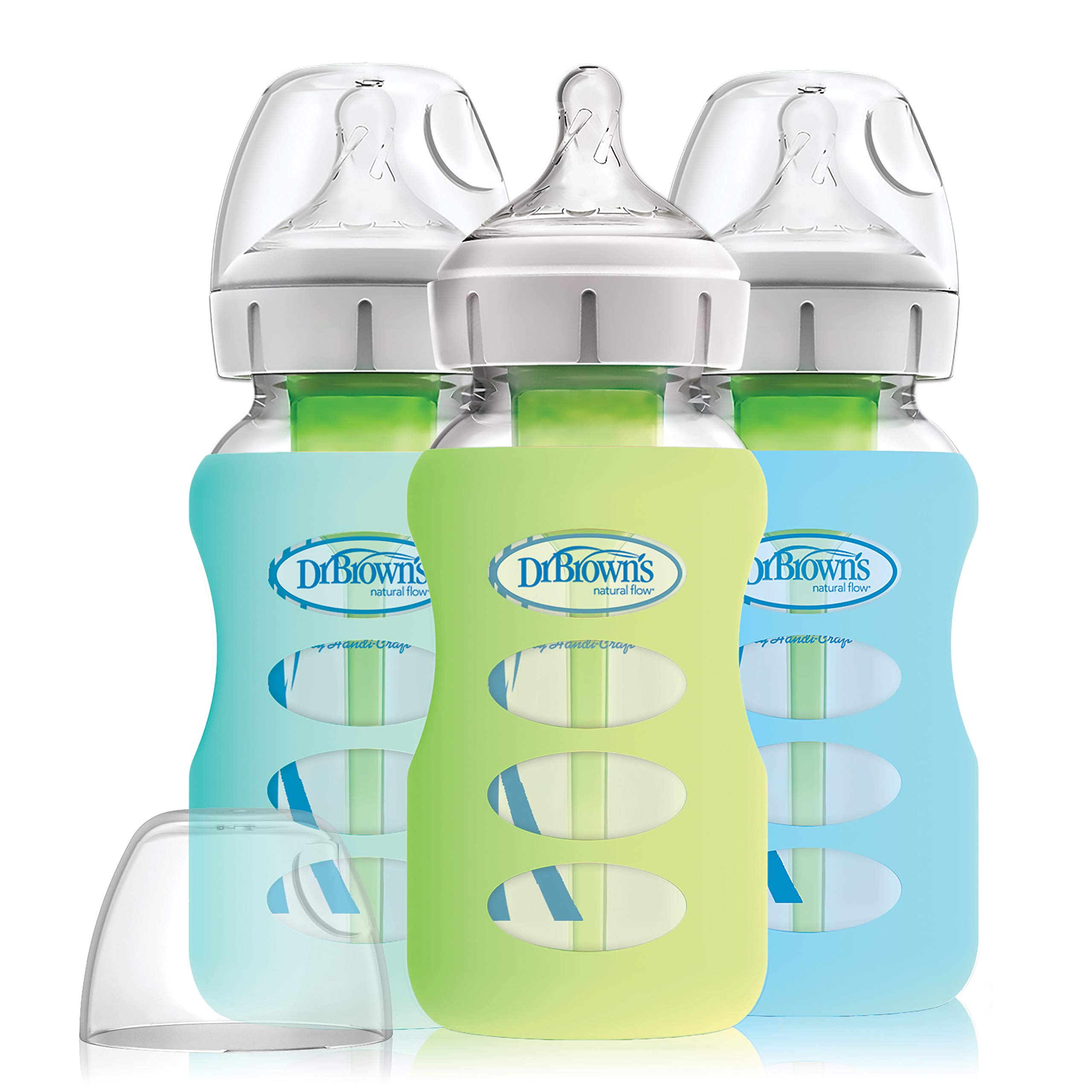 glass baby bottles with silicone sleeve