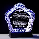 Iceberg Retirement Plaque Gift with LED Base Unique Crystal Keepsake for Retiree, Symbolizing Depth of Legacy & Wisdom, Farewell Gift for Women/Men, Boss, Teacher, Nurse, Coworker