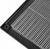 Awenta Plastic Air Vent Grille Cover 200x200mm Black with Insect Net view 6
