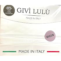 Amazon.com: Givi Lulu Italy 4pc Sheet Set Solid White with ...