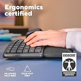 Trust Arvia Silent Wireless Ergonomic Keyboard UK QWERTY Bluetooth 2.4GHz view 4