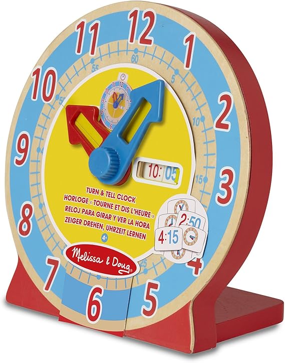 melissa & doug turn & tell clock