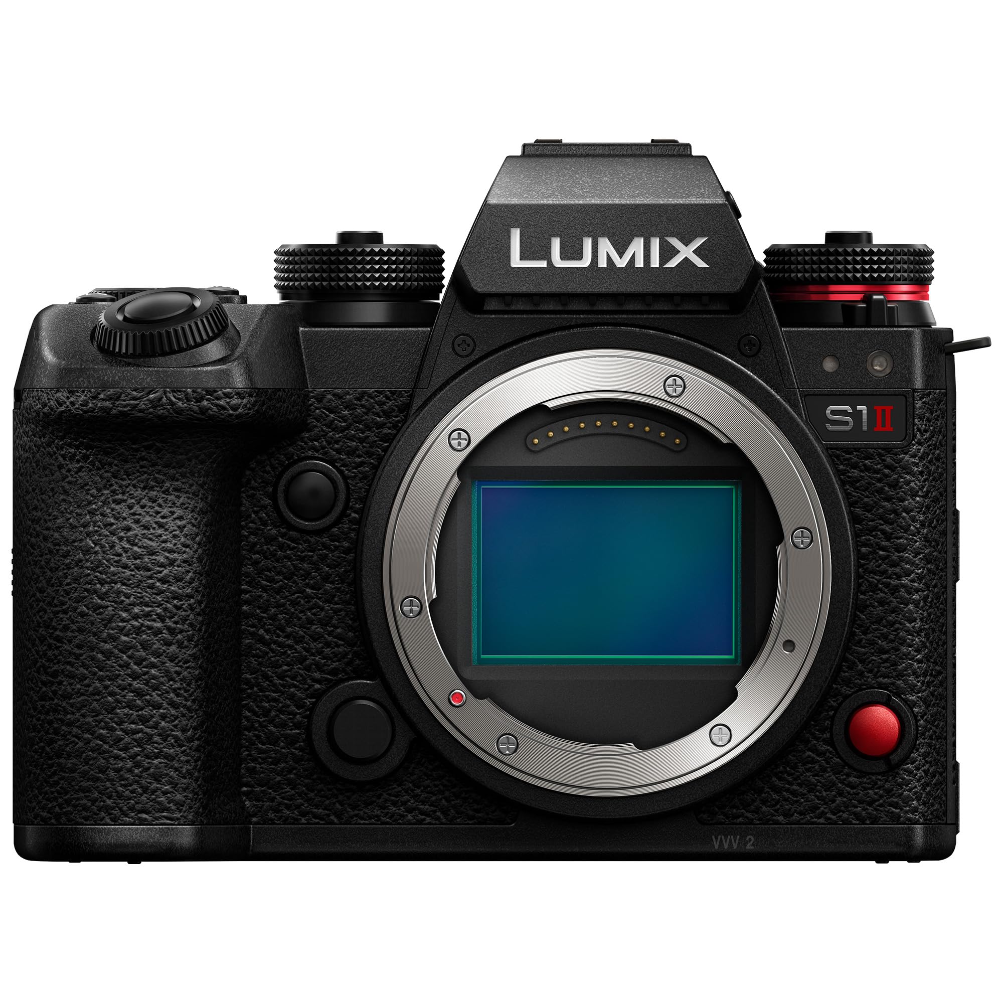 Panasonic LUMIX S1II 6K Digital Camera, Mirrorless Full Frame Camera Hybrid Shooting with 24.1MP, 5.1K 60p Open Gate Video, 15 Stops Dynamic Range, Prores RAW HQ Internal Recording, L-Mount - DC-S1M2